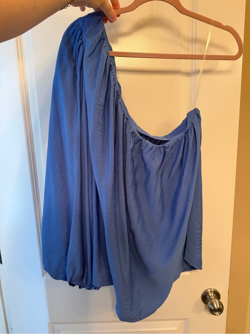 NWT Future Collective One-Shoulder Blouse